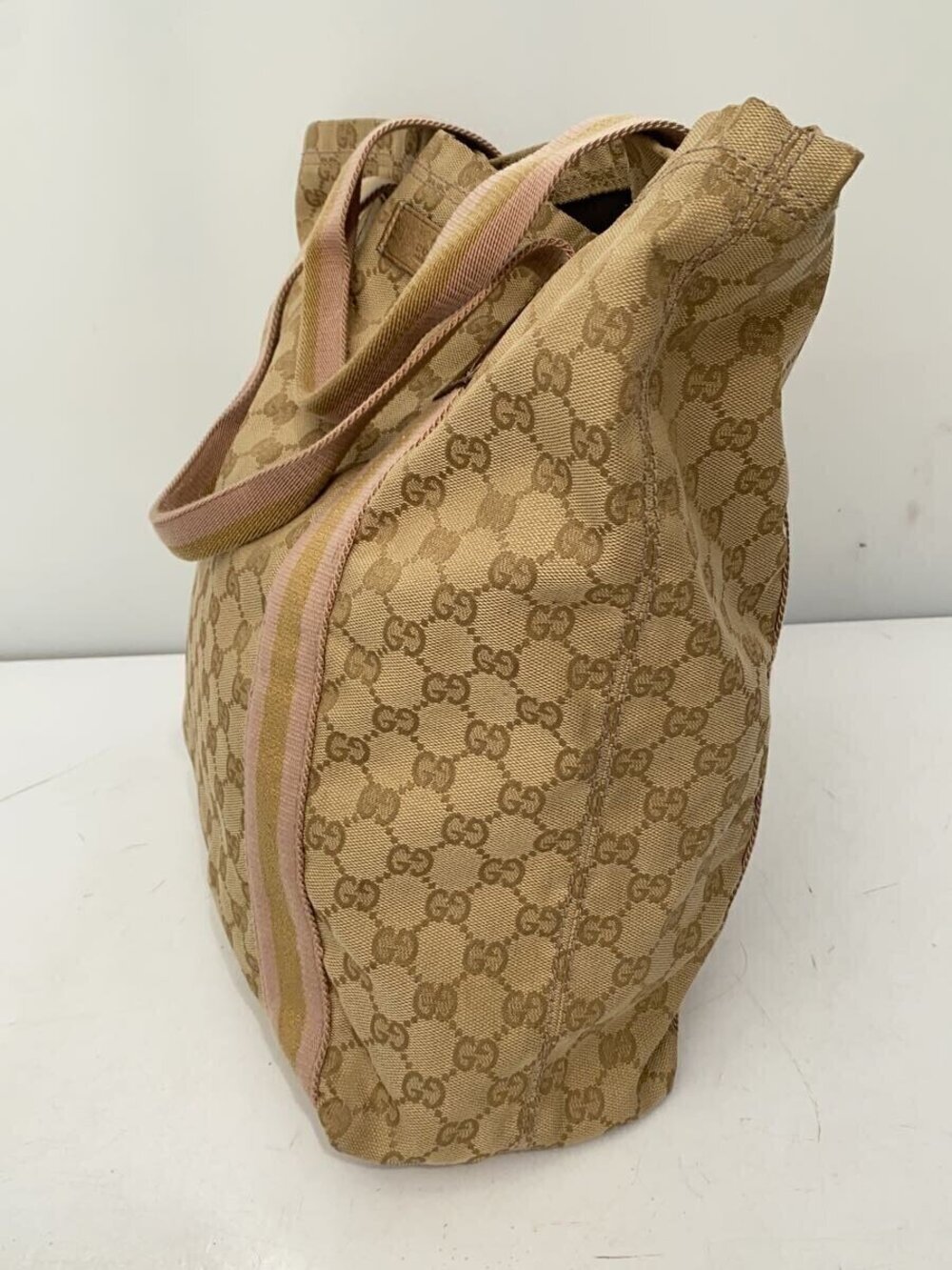 Gucci Bag Tote GG All over Canvas Black